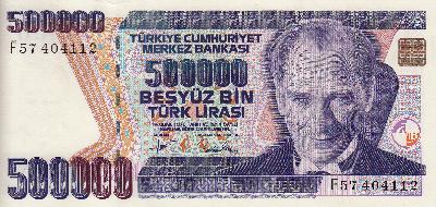 Beschrijving voorzijde: ATATURK